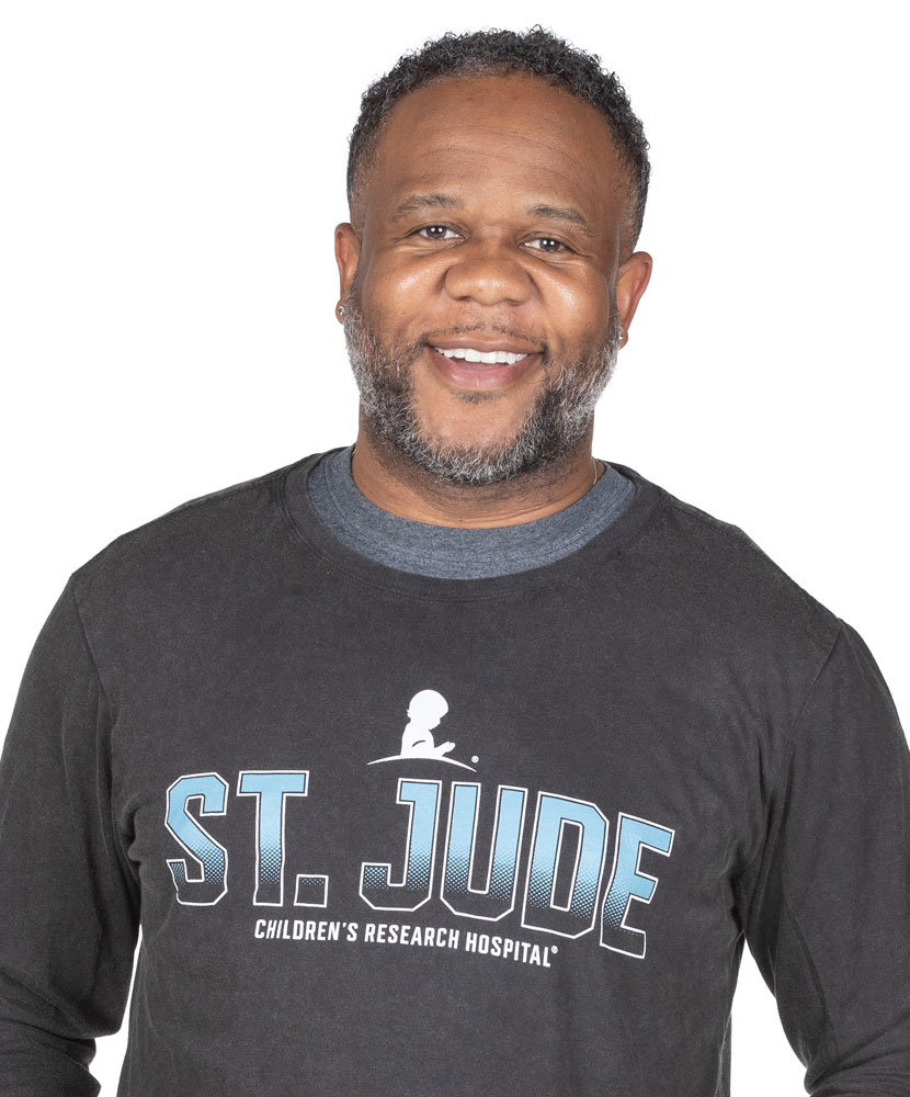 St. Jude Gradient Design Long-Sleeve T-Shirt